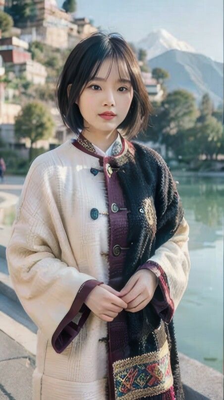 サンプル画像3:AI生成 チベット美女グラビア Vol.1-2(美伝プロジェクト) [d_438060]