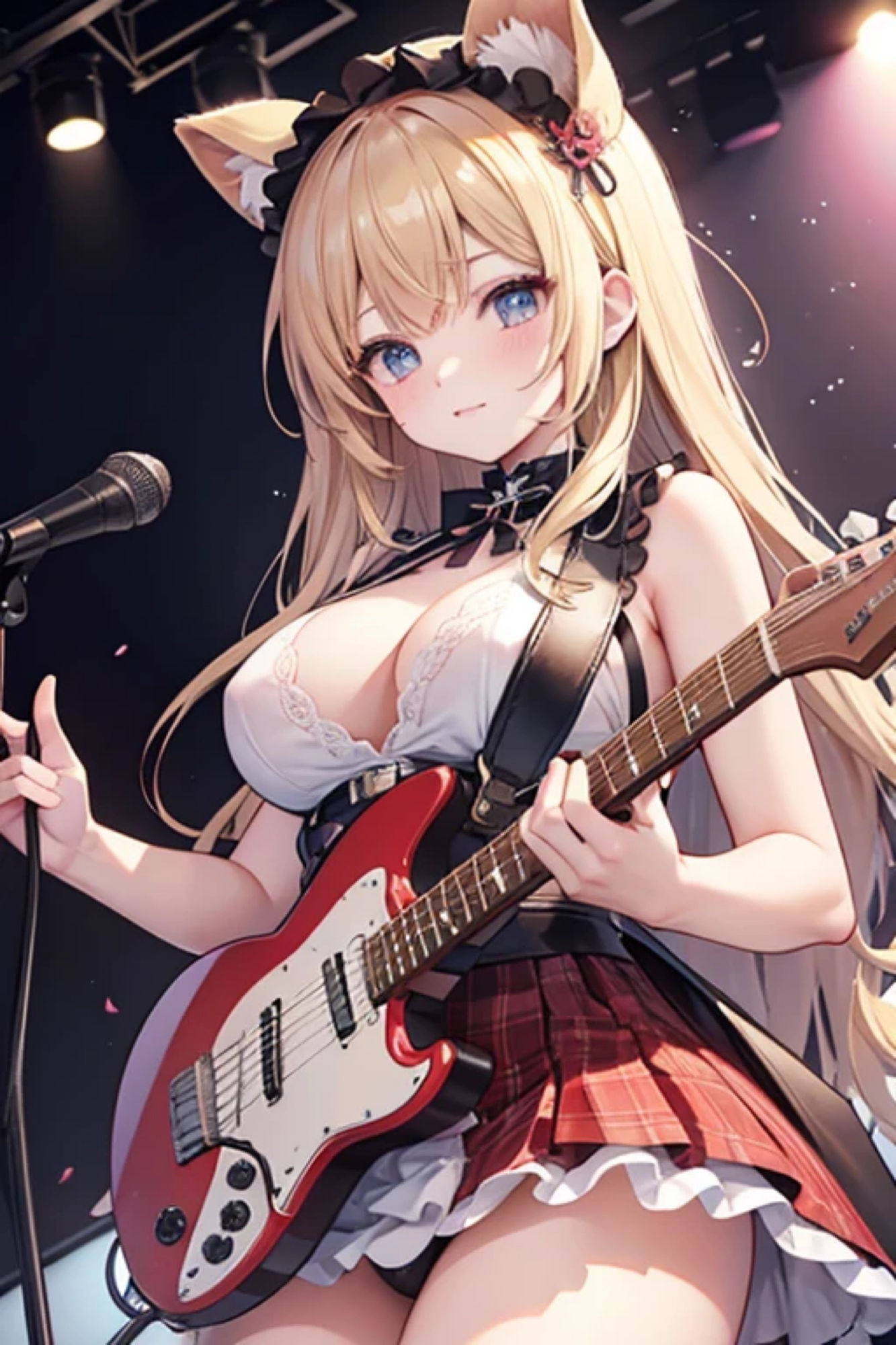 サンプル画像2:ギターガールのアレやコレ(rweb324) [d_438086]