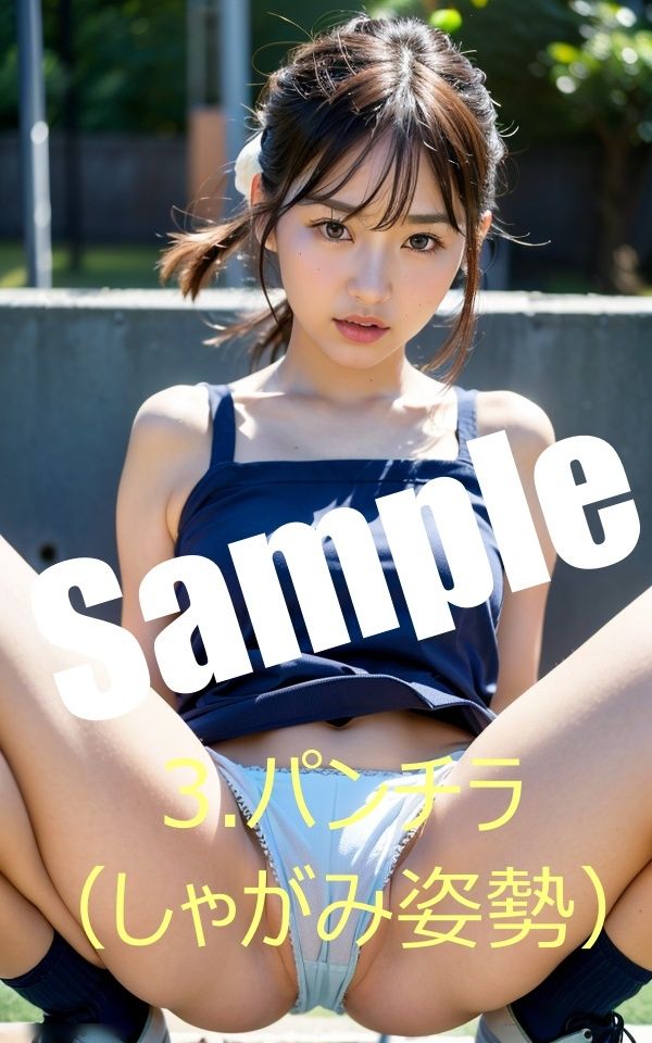 サンプル画像5:露出系撮影会 Vol1.テニス編(痴女ステンドグラス) [d_438093]