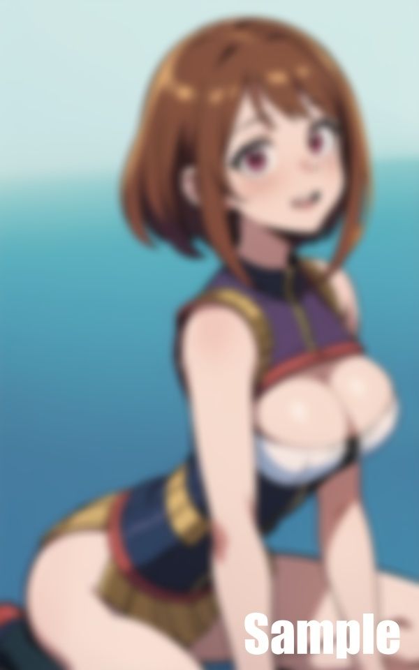 サンプル画像2:少年漫画のヒロイン(はくむせ) [d_438098]