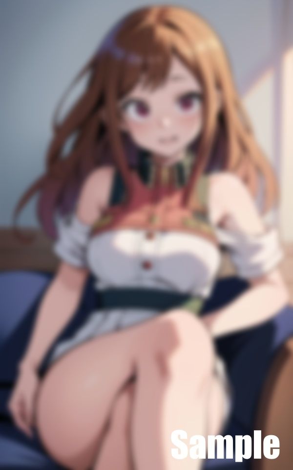 サンプル画像3:少年漫画のヒロイン(はくむせ) [d_438098]