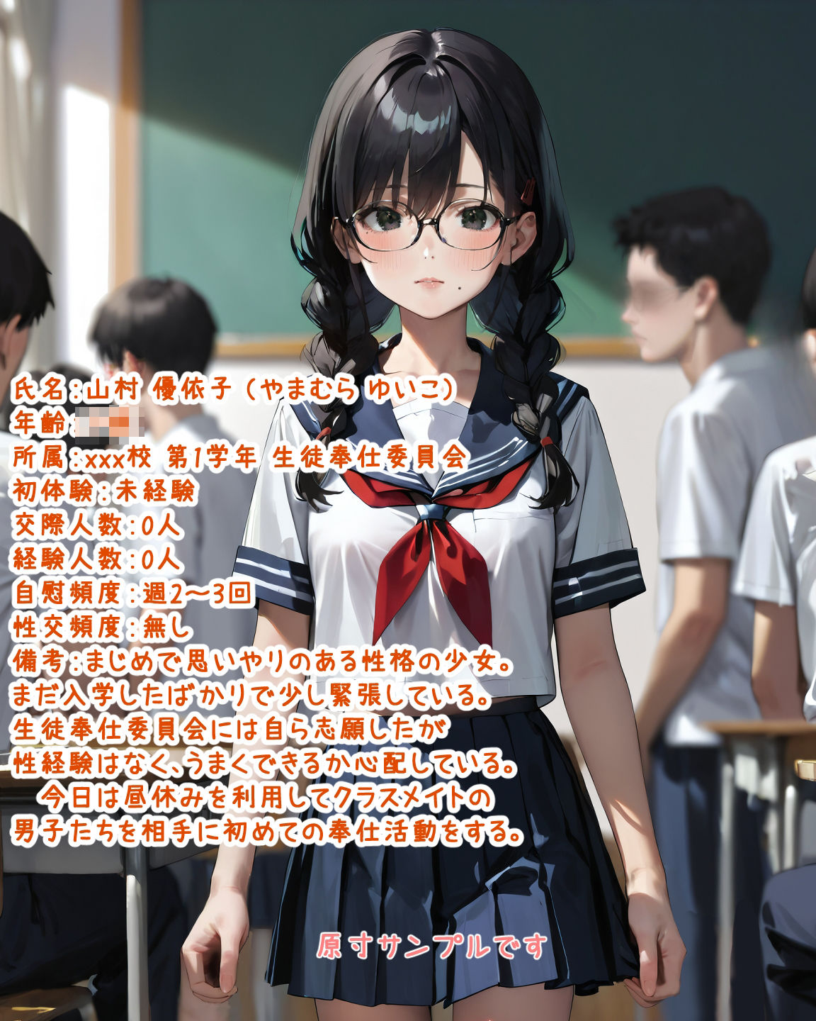 サンプル画像1:みんなの委員長 〜3年間の記録〜(尼ヶ沢市教育支援課) [d_438155]