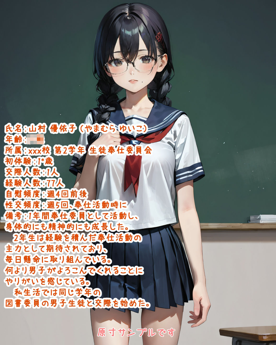 サンプル画像3:みんなの委員長 〜3年間の記録〜(尼ヶ沢市教育支援課) [d_438155]