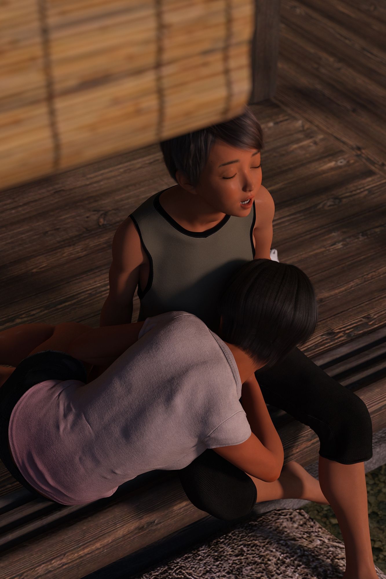 サンプル画像2:こんがり日焼け妹とセックス三昧の夏(電脳ロマンス) [d_438167]