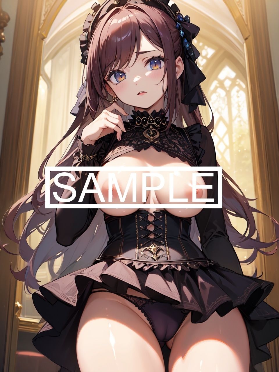 サンプル画像6:ゴスロリ美女 写真集96P(Pixel Fantasy) [d_438205]