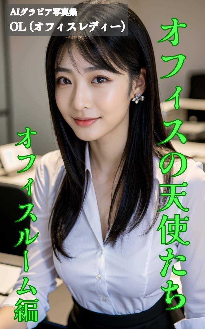 サンプル画像1:AIグラビア写真集 オフィスの天使たち オフィスルーム編(変態マスクさん) [d_438217]