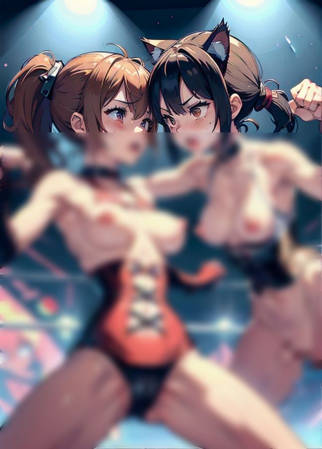 サンプル画像2:猫耳エロ戦士「女同士で闘うコロシム」(サタデーナイト) [d_438220]