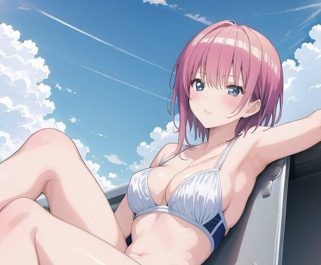 サンプル画像5:〜五等分の●嫁 水着編〜 中●一花 CG集 ＃3(イラストえちえち) [d_438298]