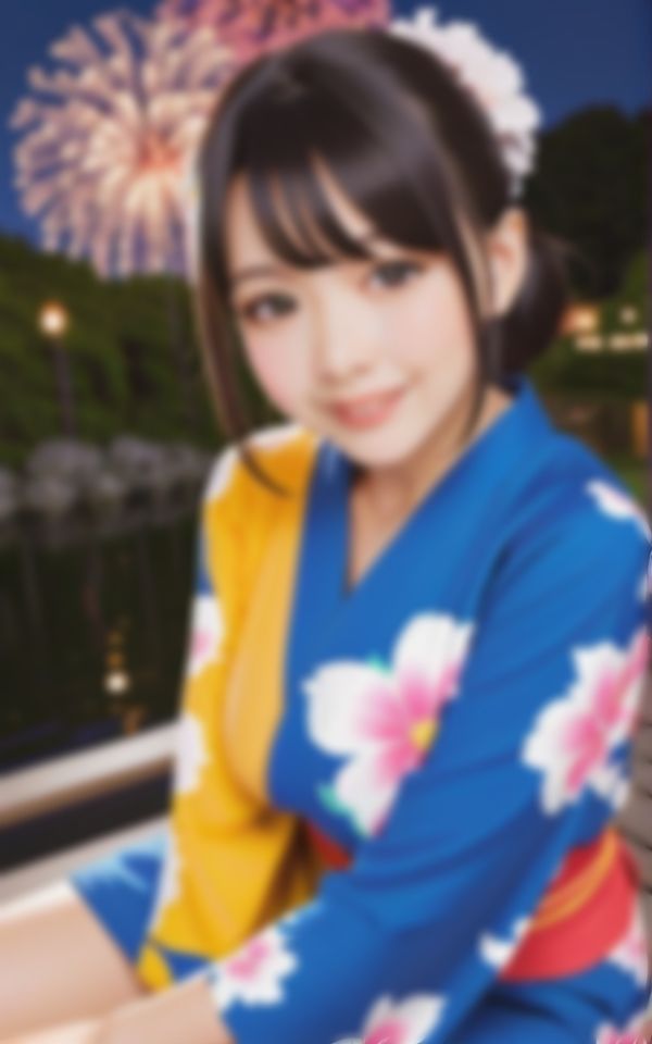 サンプル画像1:花火大会で淫らでセクシーな身体を魅せつけるエチエチ若妻(AI萌え萌えサークル) [d_438362]