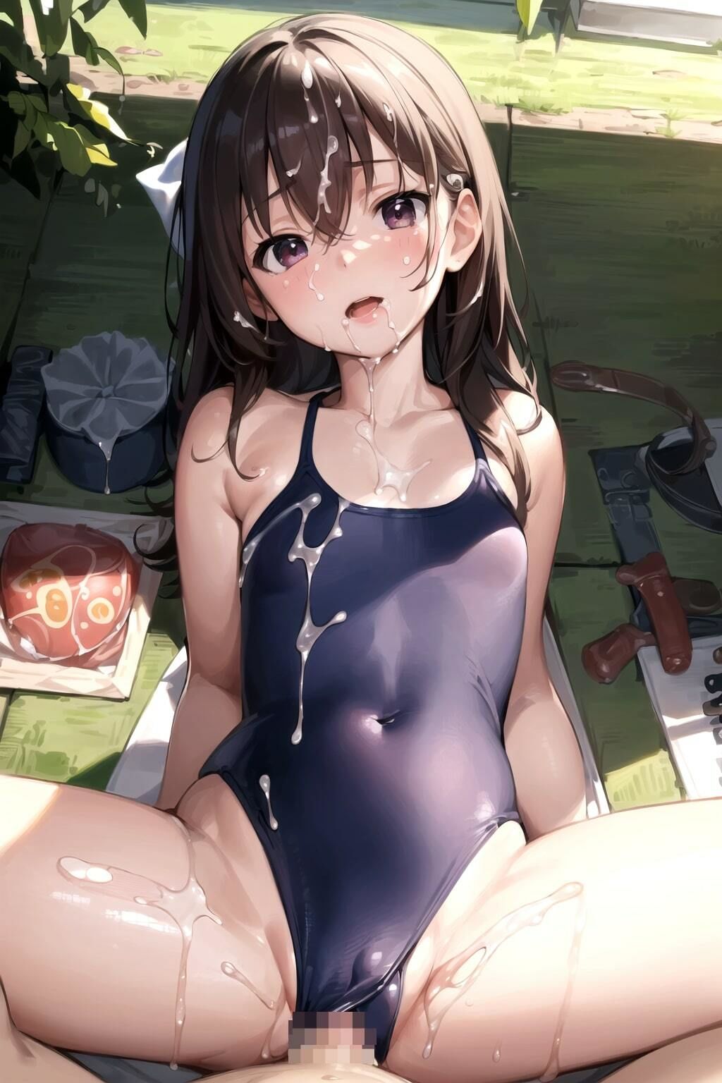 サンプル画像6:ロリ童顔美少女を犯しまくれ！セーラー服、スクール水着、全裸の女の子に大量中出し！【1024×1536高画質サイズ！美麗画像厳選200枚以上！】(あにまーと☆アニマート) [d_438364]