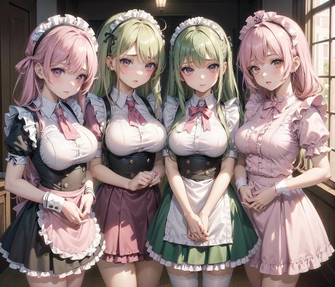 サンプル画像2:メイド養成学校の秘密の裏側5【美麗CG340枚収録】(スカーレットムーン) [d_438467]