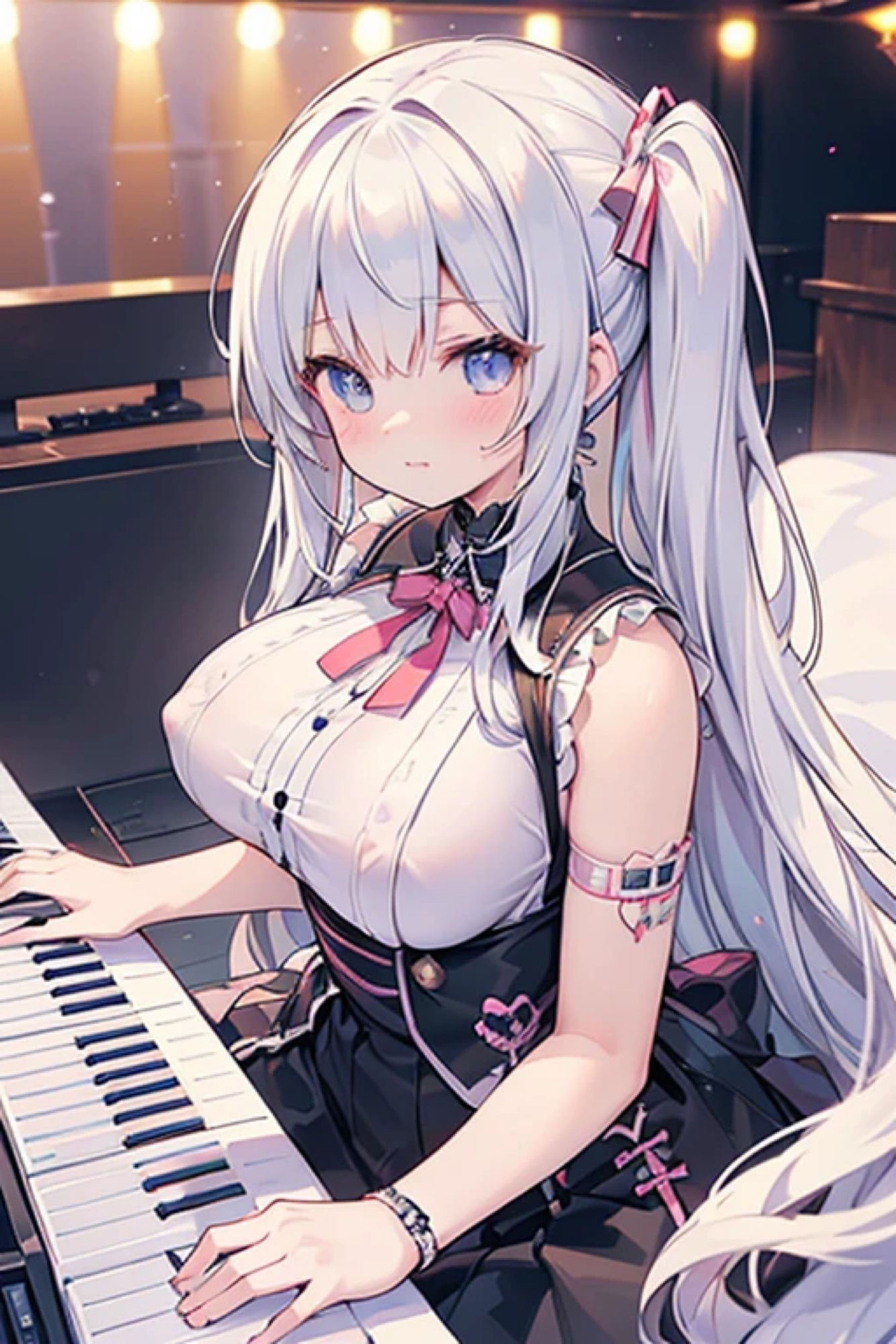 サンプル画像2:キーボードガールのアレやコレ(rweb324) [d_438484]