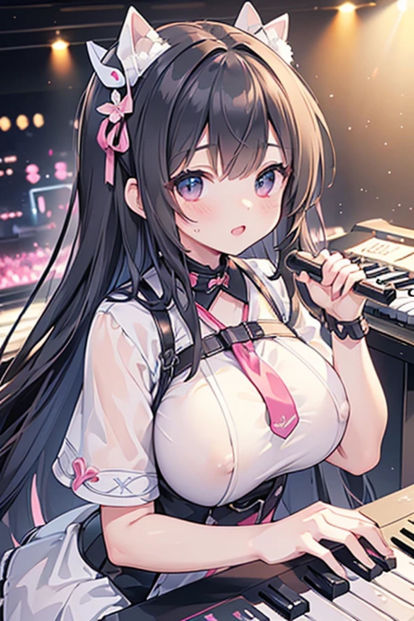 サンプル画像3:キーボードガールのアレやコレ(rweb324) [d_438484]