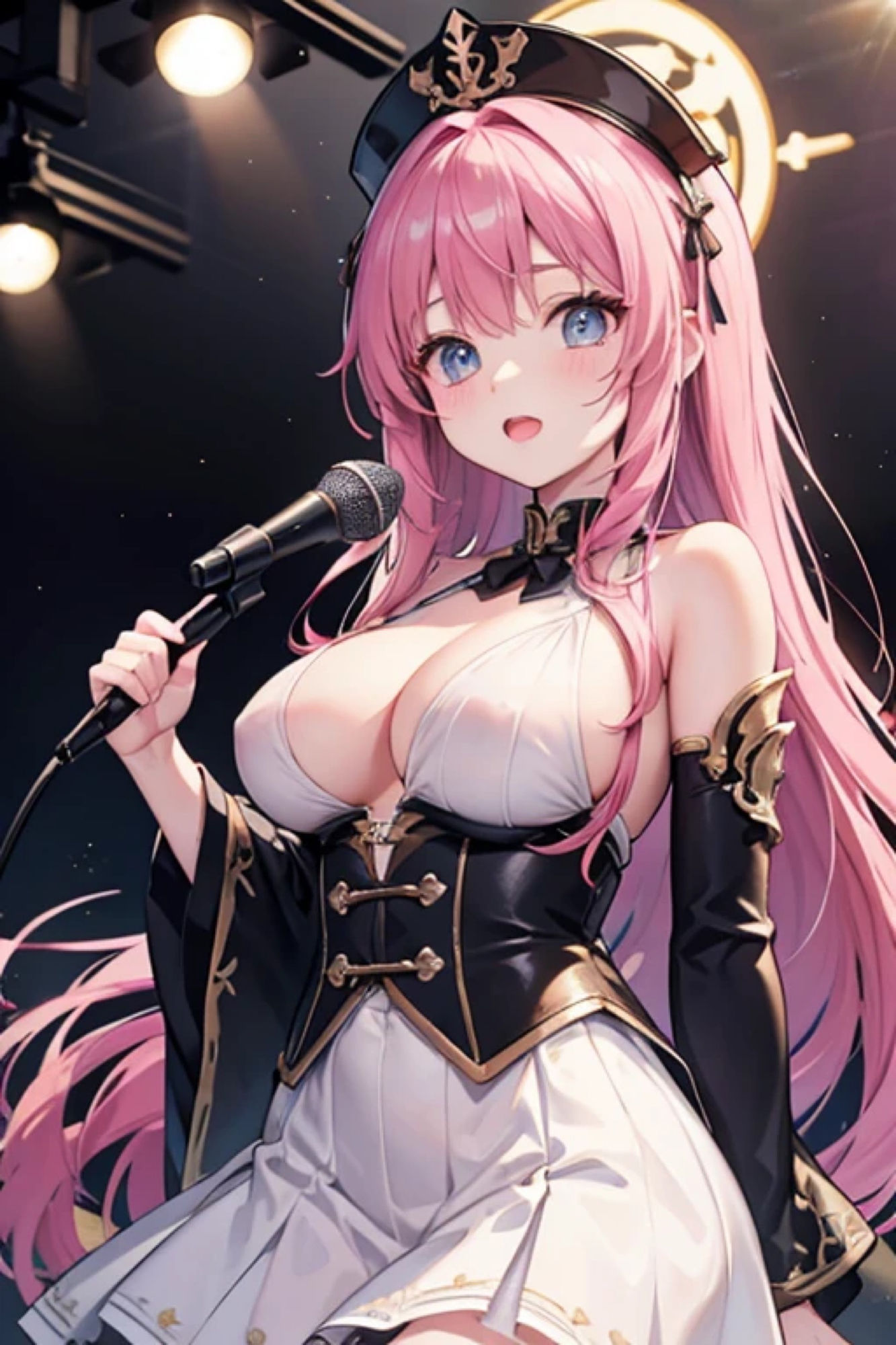 サンプル画像2:ボーカルガールのアレやコレ(rweb324) [d_438486]