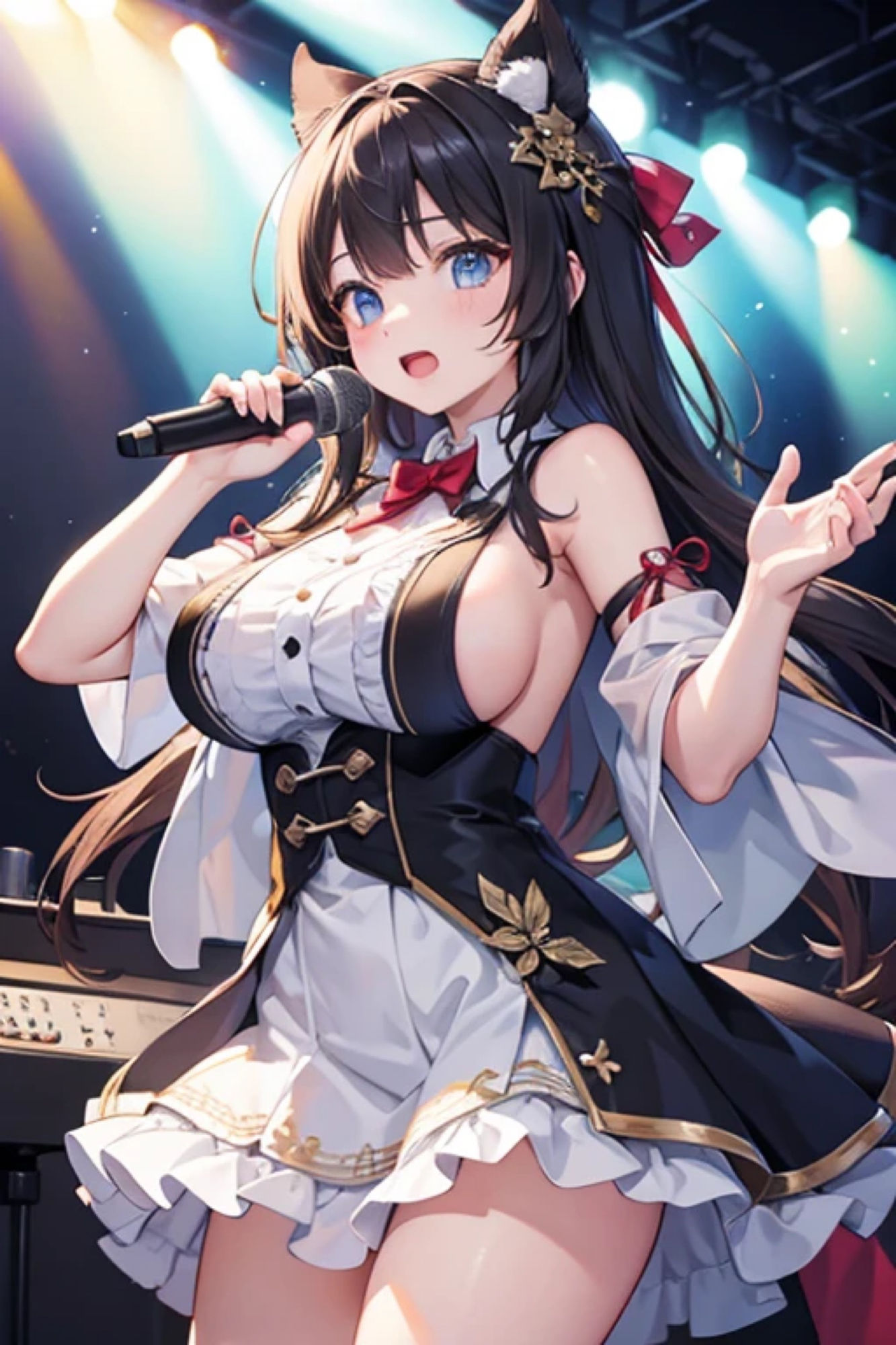 サンプル画像4:ボーカルガールのアレやコレ(rweb324) [d_438486]