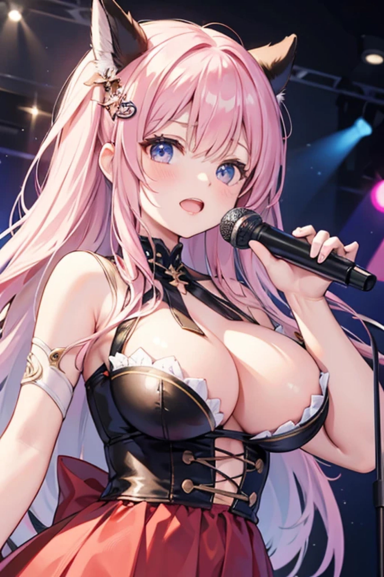 サンプル画像5:ボーカルガールのアレやコレ(rweb324) [d_438486]