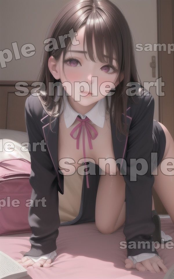 サンプル画像1:おもらしJK特集〜帰宅してから四つん這いでおしっこを放尿〜(秘密のまんこちゃん) [d_438517]