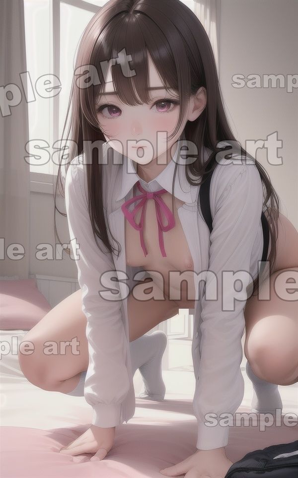 サンプル画像4:おもらしJK特集〜帰宅してから四つん這いでおしっこを放尿〜(秘密のまんこちゃん) [d_438517]