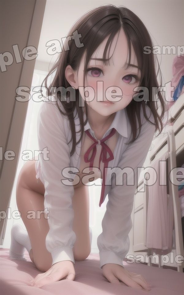 サンプル画像6:おもらしJK特集〜帰宅してから四つん這いでおしっこを放尿〜(秘密のまんこちゃん) [d_438517]