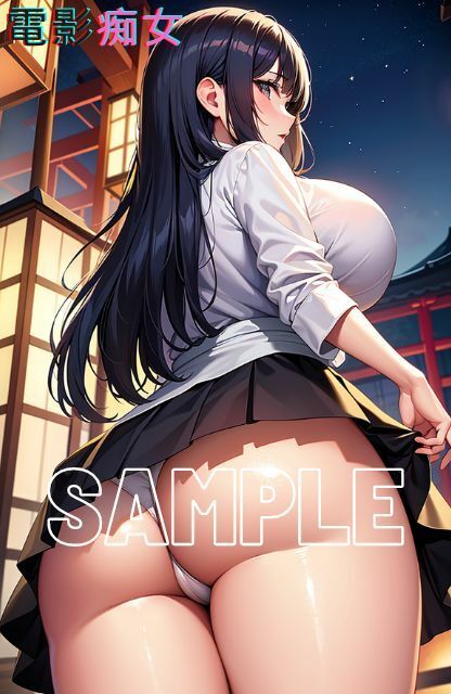 サンプル画像5:淫乱女子◯生とエッチな修学旅行(電影痴女) [d_438522]