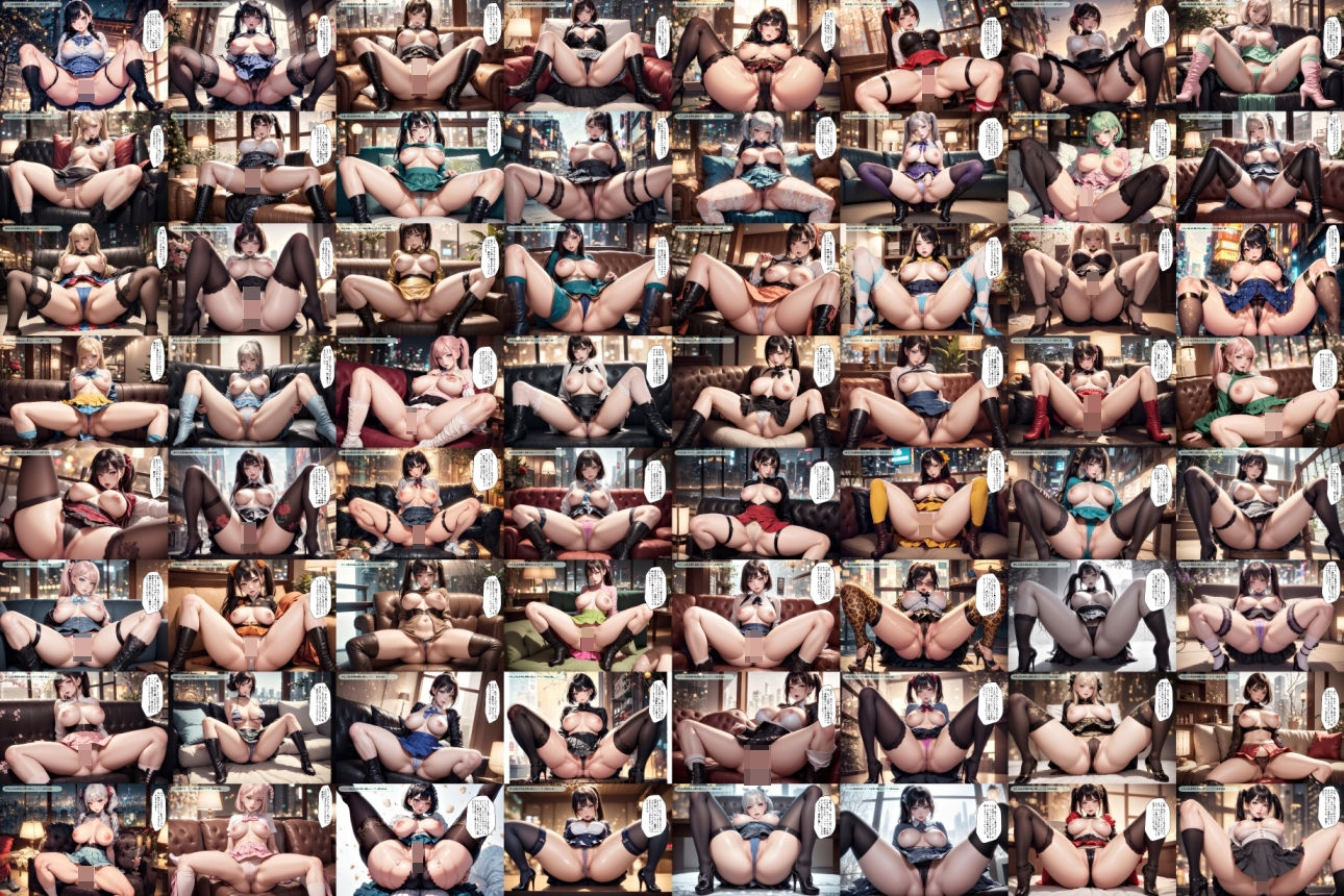 サンプル画像2:【3巻セット】可愛い女性の●日目のパンティから香るエロ臭 【vol.1〜vol.3】(あらぶるま18＋（二次元）) [d_438603]