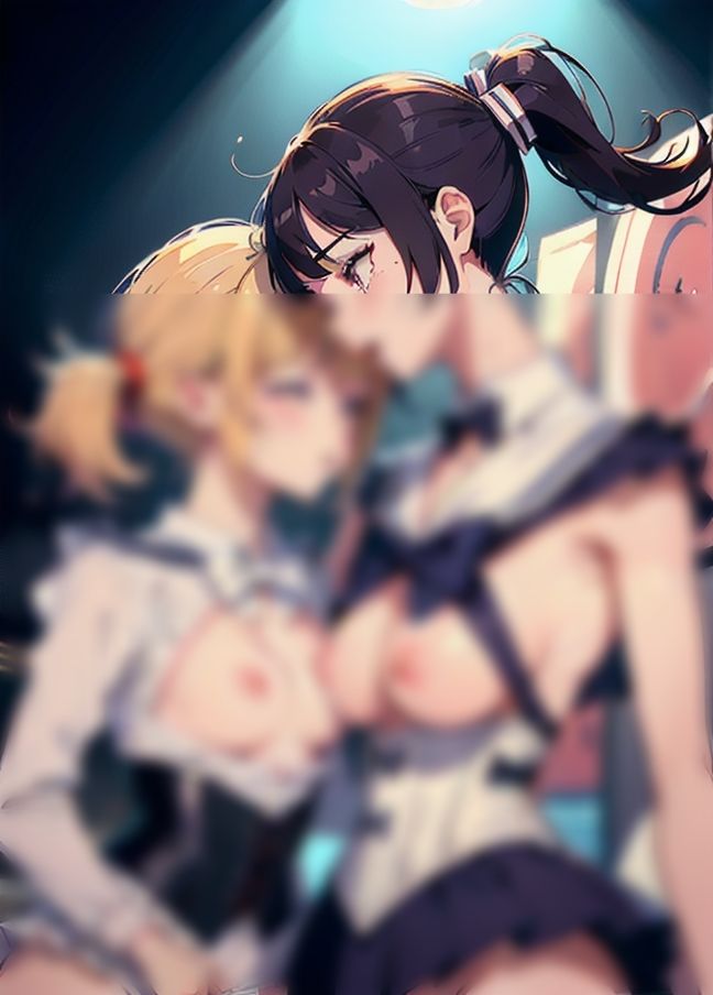 サンプル画像2:ギャル喧嘩’カースト上位の争い’「あんた、生意気」(サファイア) [d_438648]