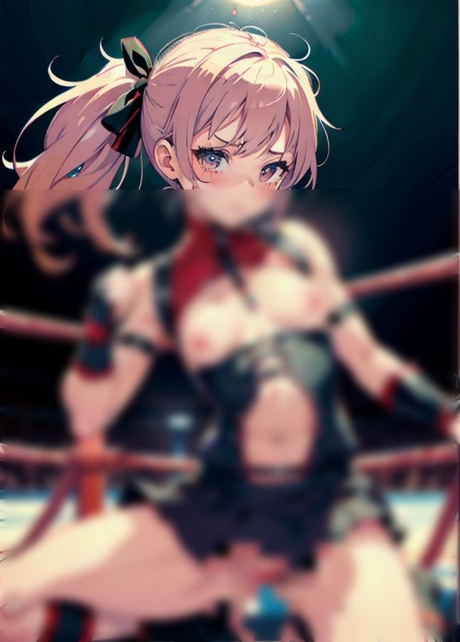 サンプル画像6:リングの上で露出プレイ’女レスラー’(ほっとけーき) [d_438676]