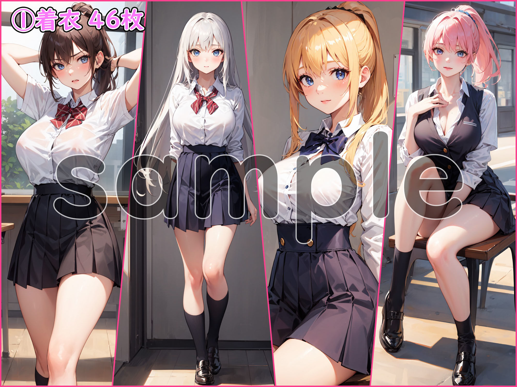 サンプル画像2:美少女画報 Vol.2 ≪ 制服少女 ≫【250枚】(美少女画報) [d_438689]