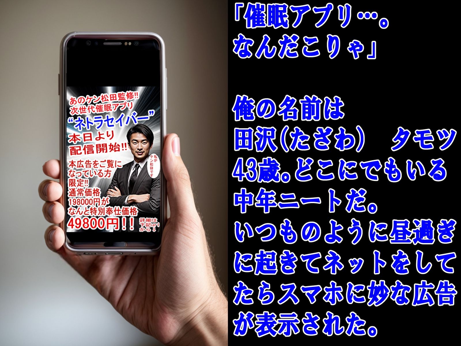 サンプル画像1:中年ニートが催●アプリを使って通りすがりの巨乳美人人妻に托卵して子供まで産ませた話(超☆超妊婦メーカー) [d_438720]