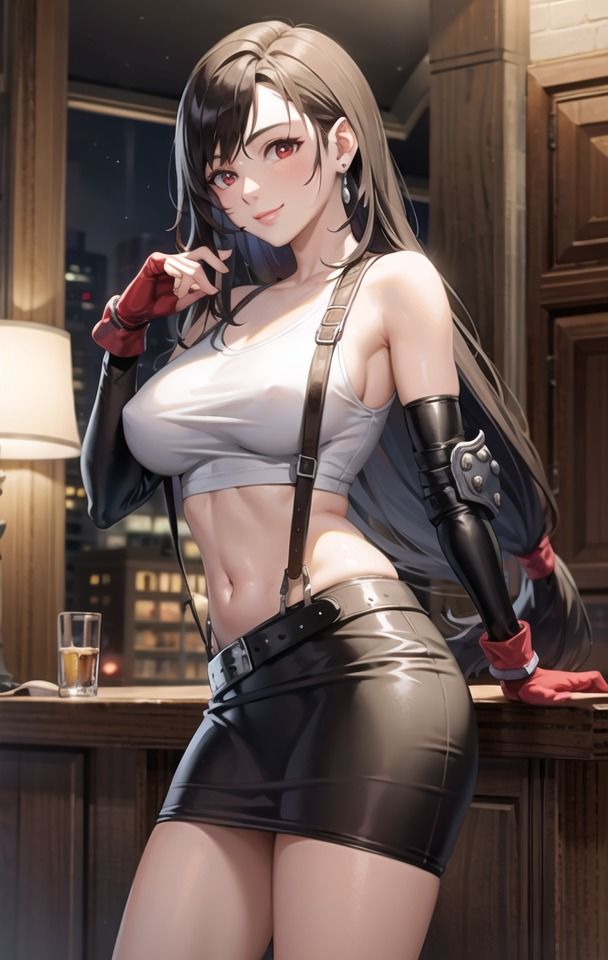 サンプル画像6:発情ティファがガチイキしまくり！鍛えたボディのドスケベセックス大連発〜性欲Rimit Break〜(ai生成で中出し天国) [d_438724]