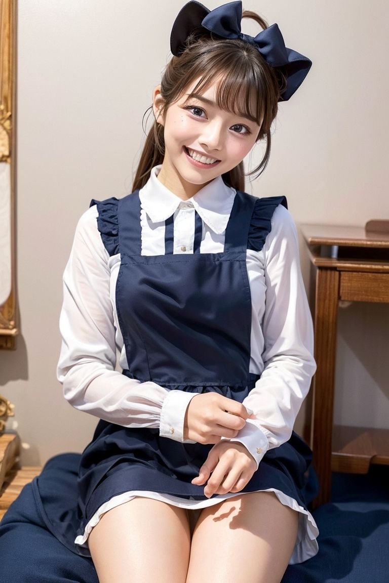 サンプル画像2:Generated Girls Collection vol.9 Navyblue Cat編 その3(かまぼこ製造工場) [d_438744]