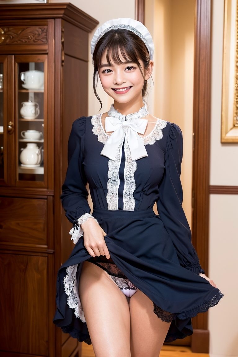 サンプル画像3:Generated Girls Collection vol.9 Navyblue Cat編 その3(かまぼこ製造工場) [d_438744]