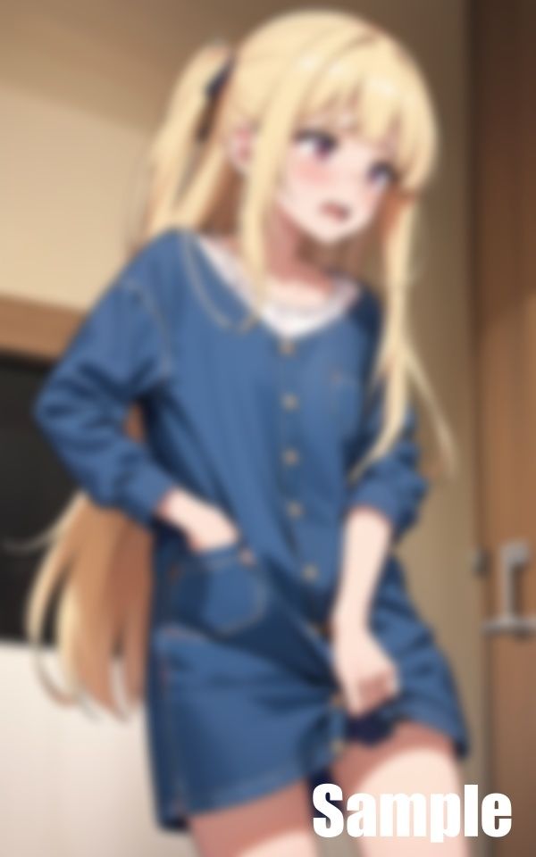 サンプル画像1:泣く女(なずわな) [d_438798]