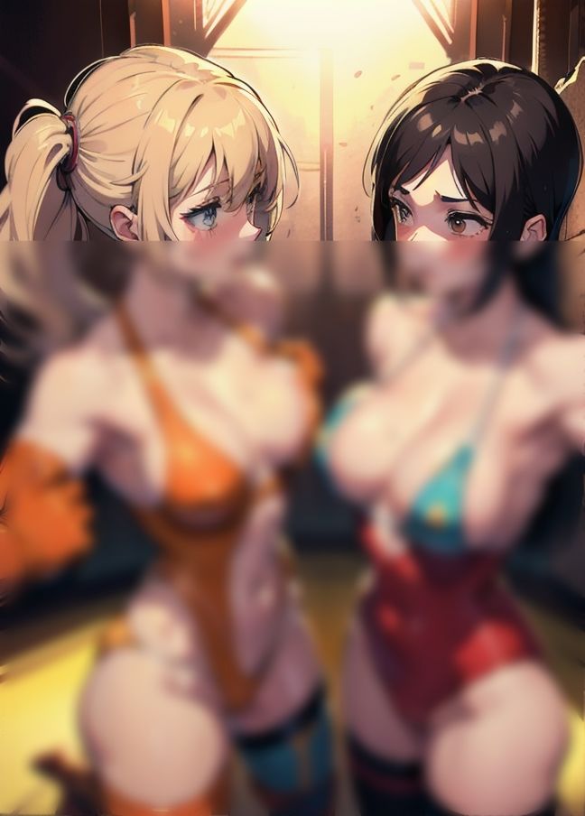 サンプル画像5:変態露出プロレス’勝つのが問題ではないどれだけ魅了してファンを獲得できるかが問題’(寝る前にえっちなことしよ？) [d_438826]