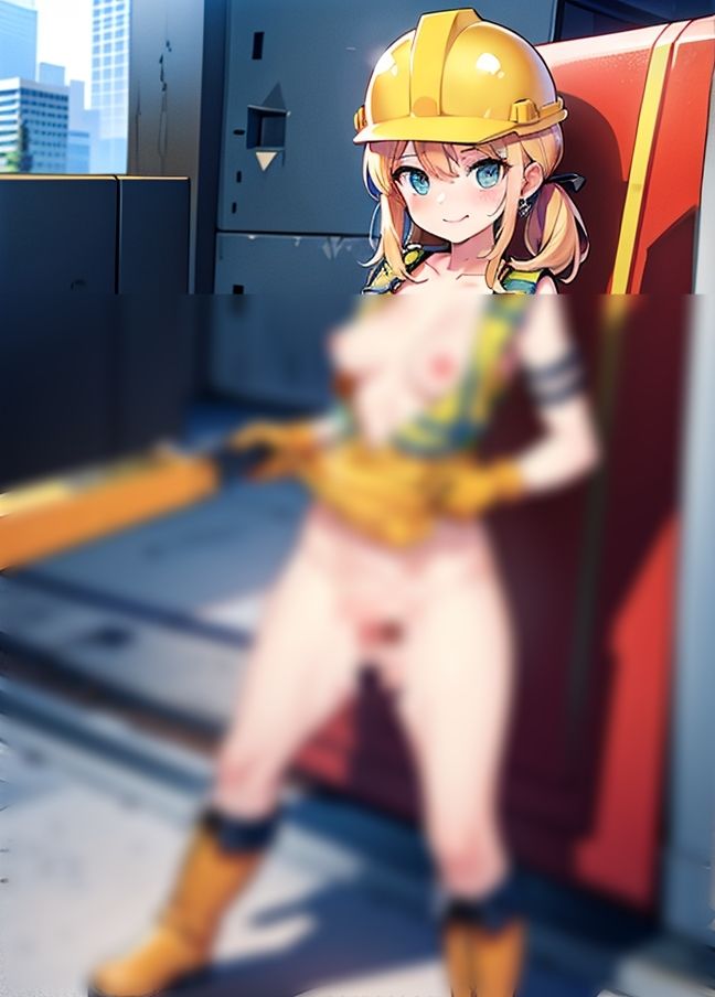 サンプル画像4:女現場監督！建設会社の娘！「わたしの仕事は裸で現場を見守ること」(サタデーナイト) [d_438832]