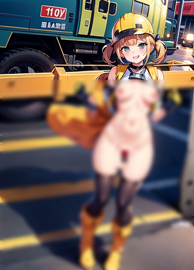 サンプル画像2:学校中退少女は工事現場就職した「男社会で働くには女を武器にしています」(ほっとけーき) [d_438833]