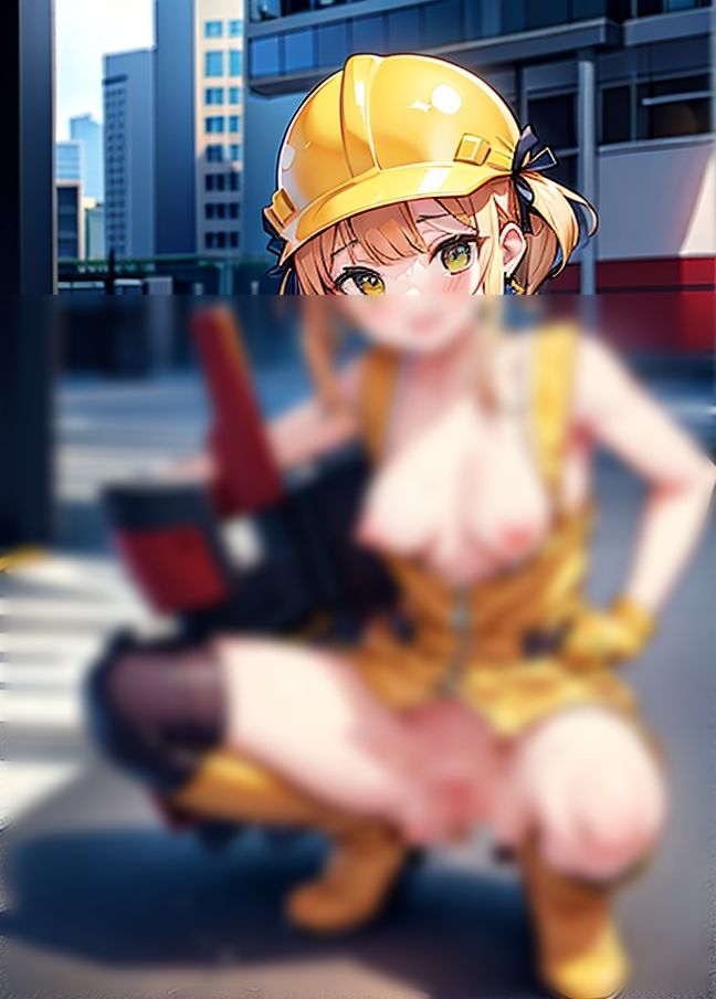 サンプル画像3:学校中退少女は工事現場就職した「男社会で働くには女を武器にしています」(ほっとけーき) [d_438833]