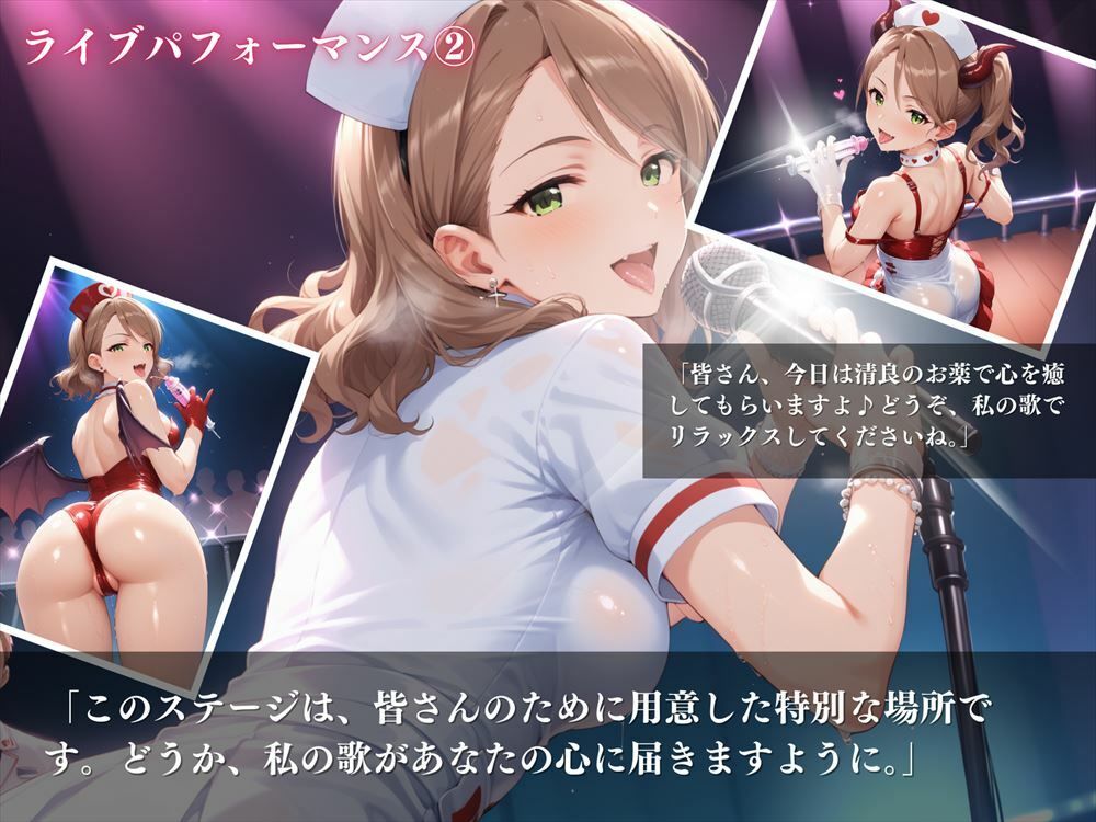 サンプル画像3:柳 清良 〜彼女の歌声は、心に響く癒しの処方箋〜(絵空事組合) [d_438866]