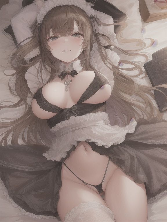 サンプル画像5:頼めば何でもしてくれるメイドさんに懇願した結果(AIの本気) [d_438886]