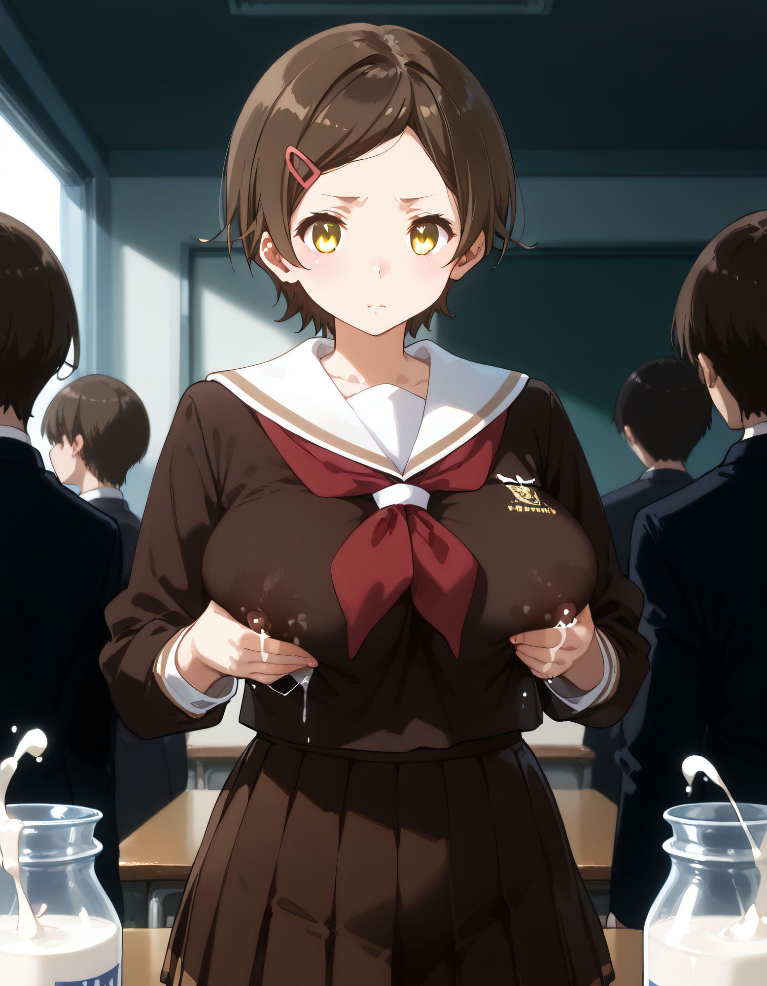 サンプル画像5:搾乳と音楽と(アクアノヴァ) [d_438902]