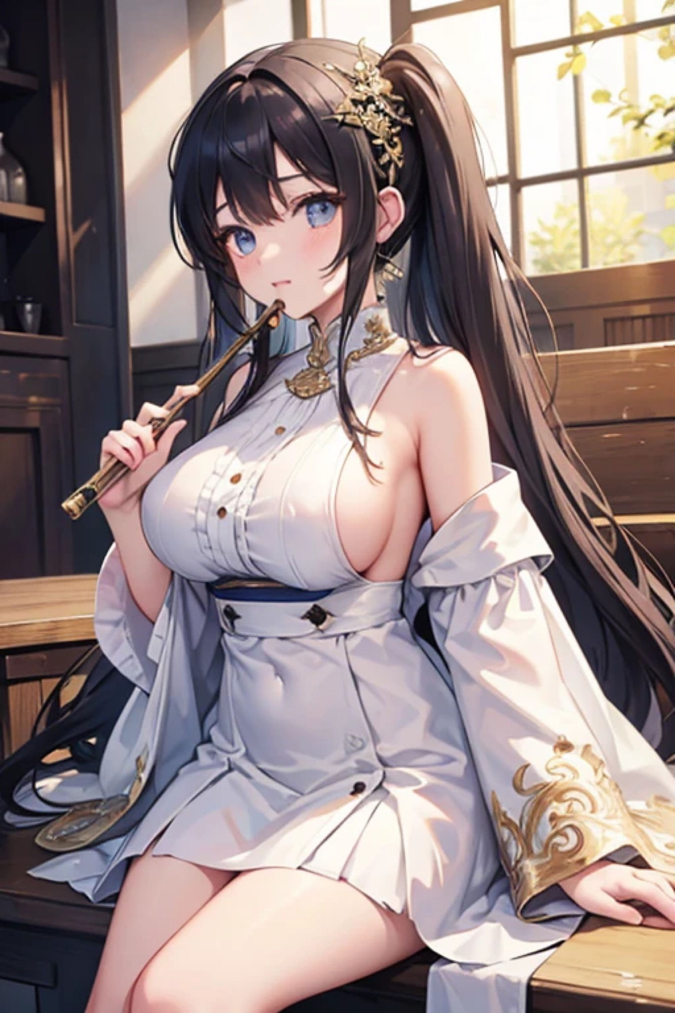 サンプル画像6:かわいいフルーティストのアレやコレ(rweb324) [d_438925]