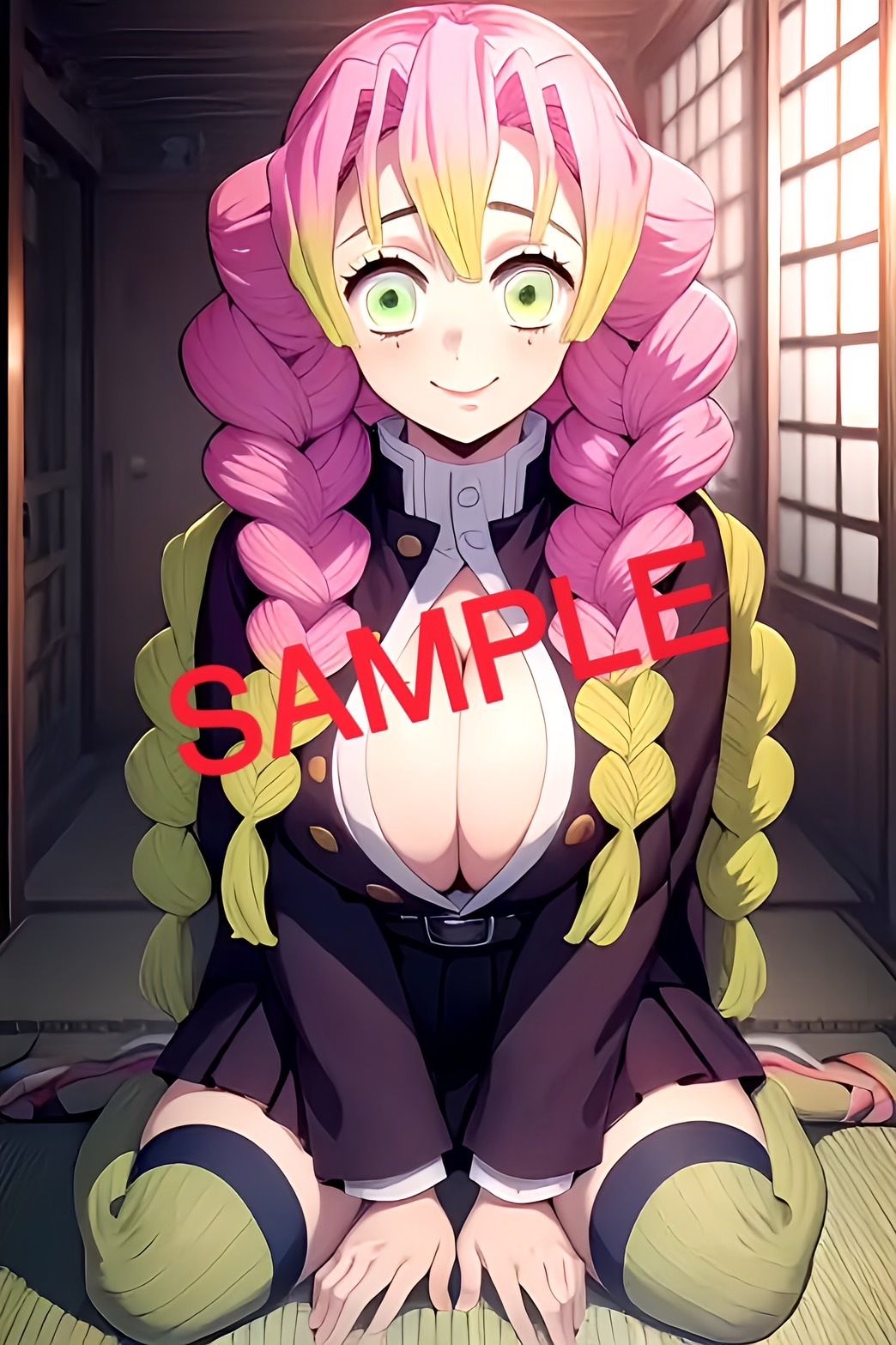 サンプル画像1:［甘露◯蜜璃］継子の秘密特訓のはずが快感に溺れてしまう(あいあんぱん) [d_438937]