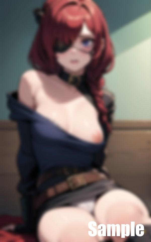 サンプル画像1:眼帯少女(なんけん) [d_438990]