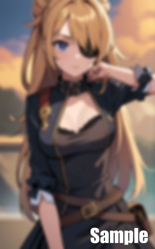 サンプル画像2:眼帯少女(なんけん) [d_438990]