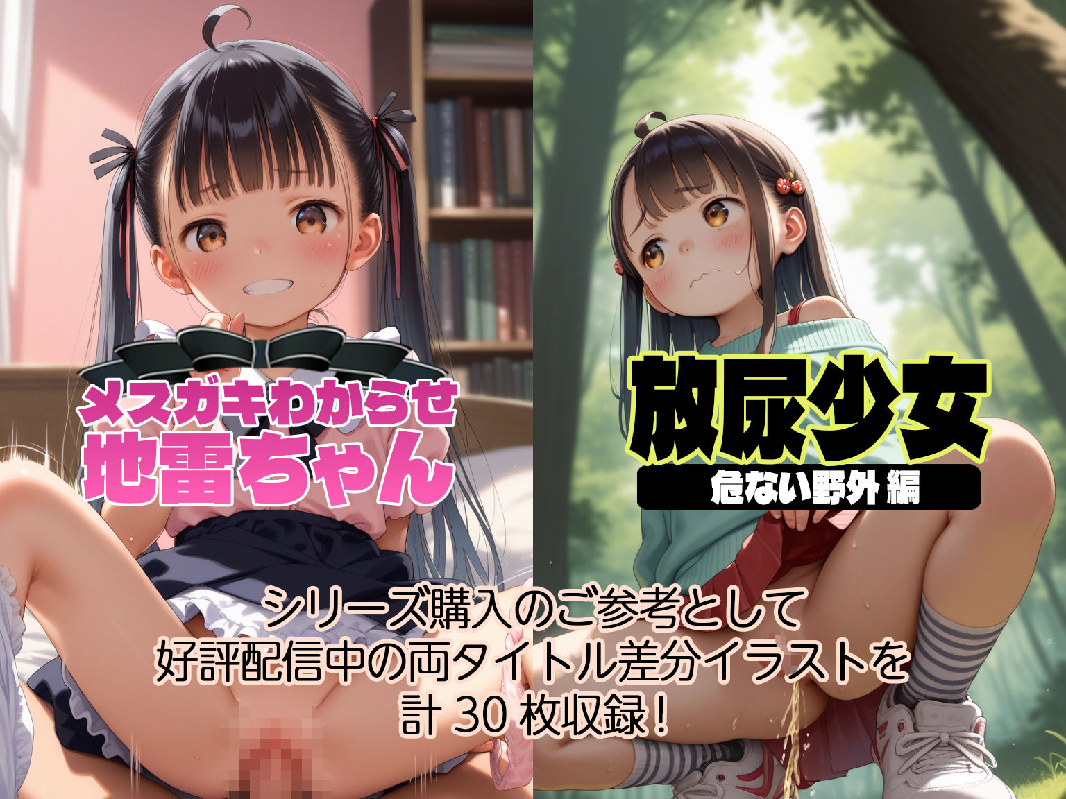 サンプル画像2:【245枚】アソートキャンディ2 〜エロカワイラスト詰め合わせ〜(AI Surufumi 摺文愛) [d_439010]