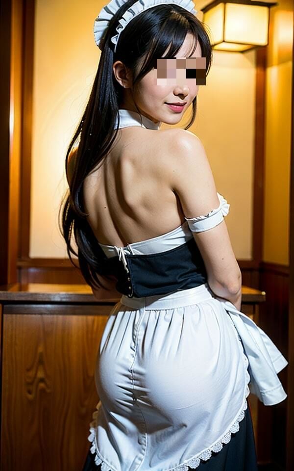 サンプル画像4:スレンダー美人奥様42歳のお仕事に密着！！！コスプレ好きな家主に仕えて・・ってそんなことまでしているの・・・！？(Ayu) [d_439056]