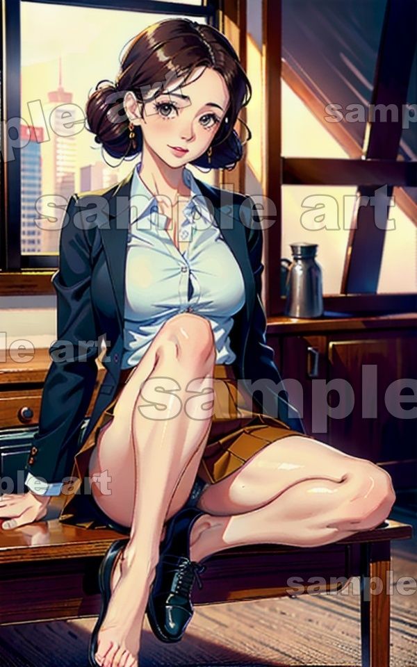 サンプル画像4:OL新人研修スペシャル！美人ばかり採用する企業の研修担当で残業になり・・・(ぷにぷに研究所) [d_439072]