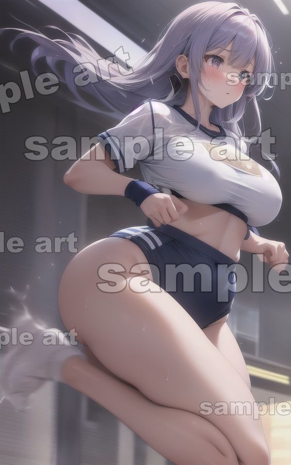 サンプル画像2:巨乳運動会〜巨乳の童顔えちえち女子が運動でおっぱいを揺らす特集〜(胸の谷のナウシカ) [d_439075]