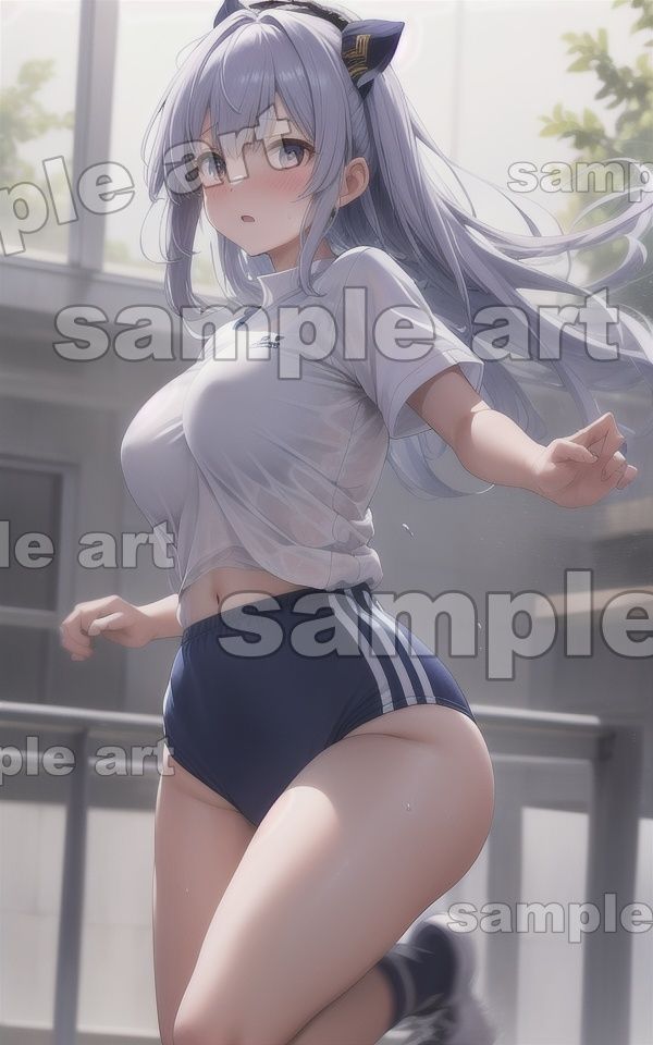 サンプル画像5:巨乳運動会〜巨乳の童顔えちえち女子が運動でおっぱいを揺らす特集〜(胸の谷のナウシカ) [d_439075]