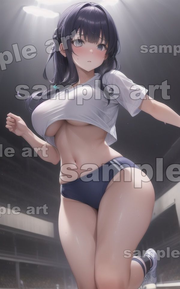 サンプル画像6:巨乳運動会〜巨乳の童顔えちえち女子が運動でおっぱいを揺らす特集〜(胸の谷のナウシカ) [d_439075]